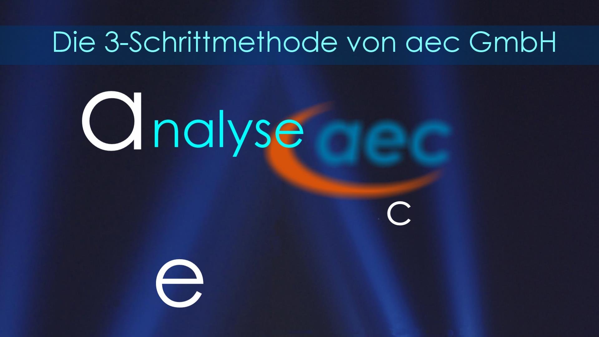 aec - Die 3 - Schrittmethode